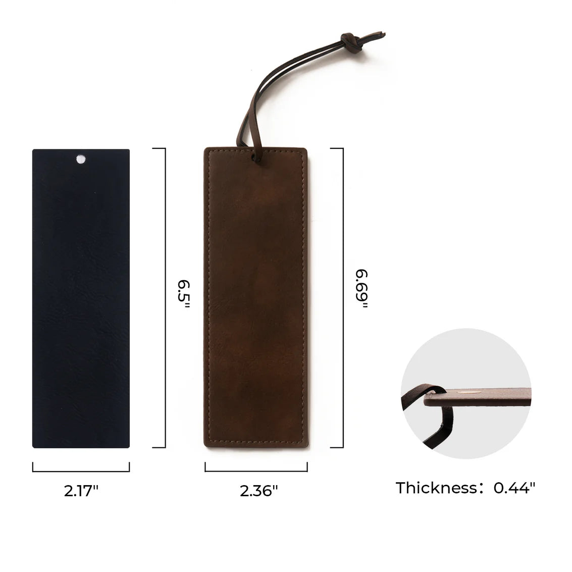 Leather Bookmark
