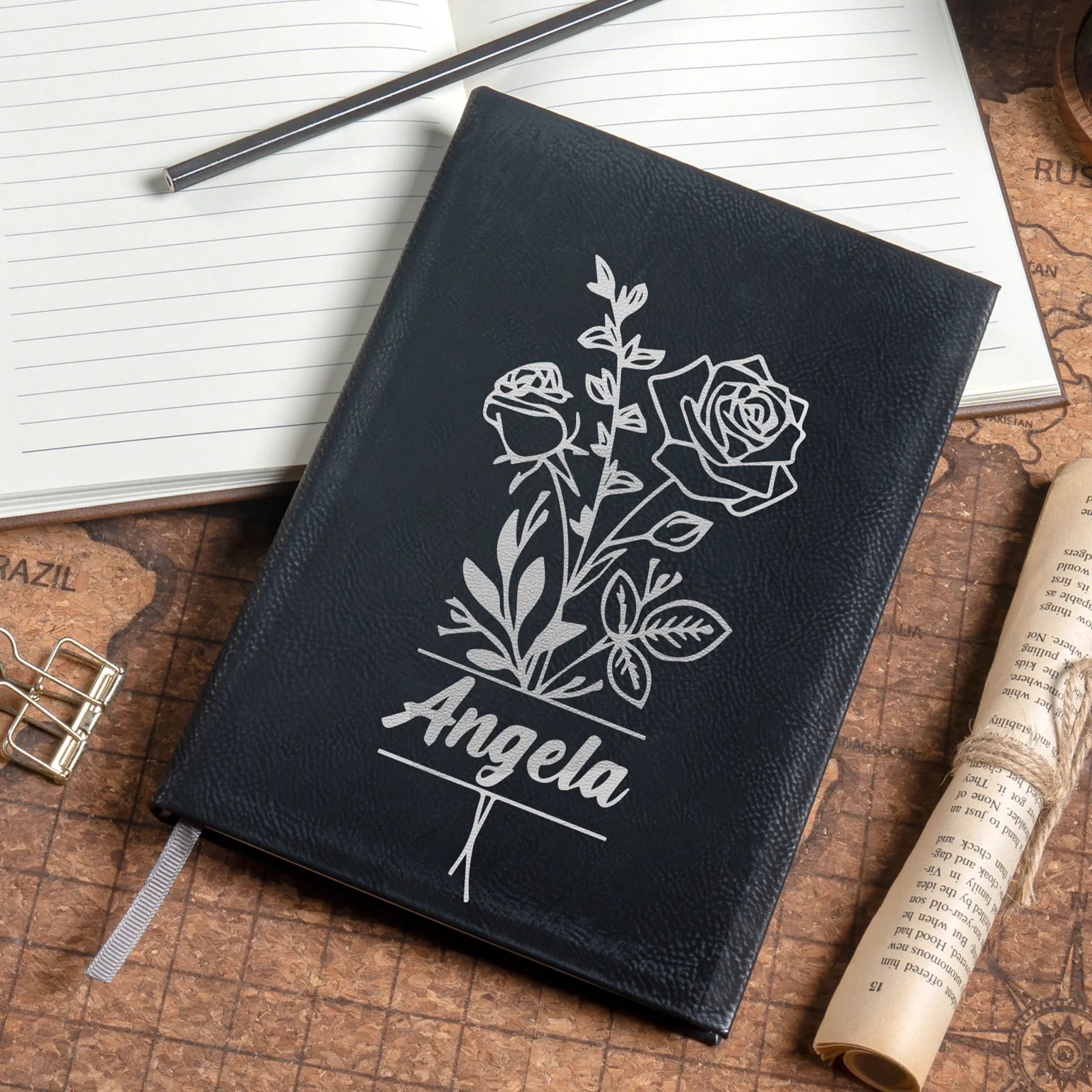 A5 Leather Notebook