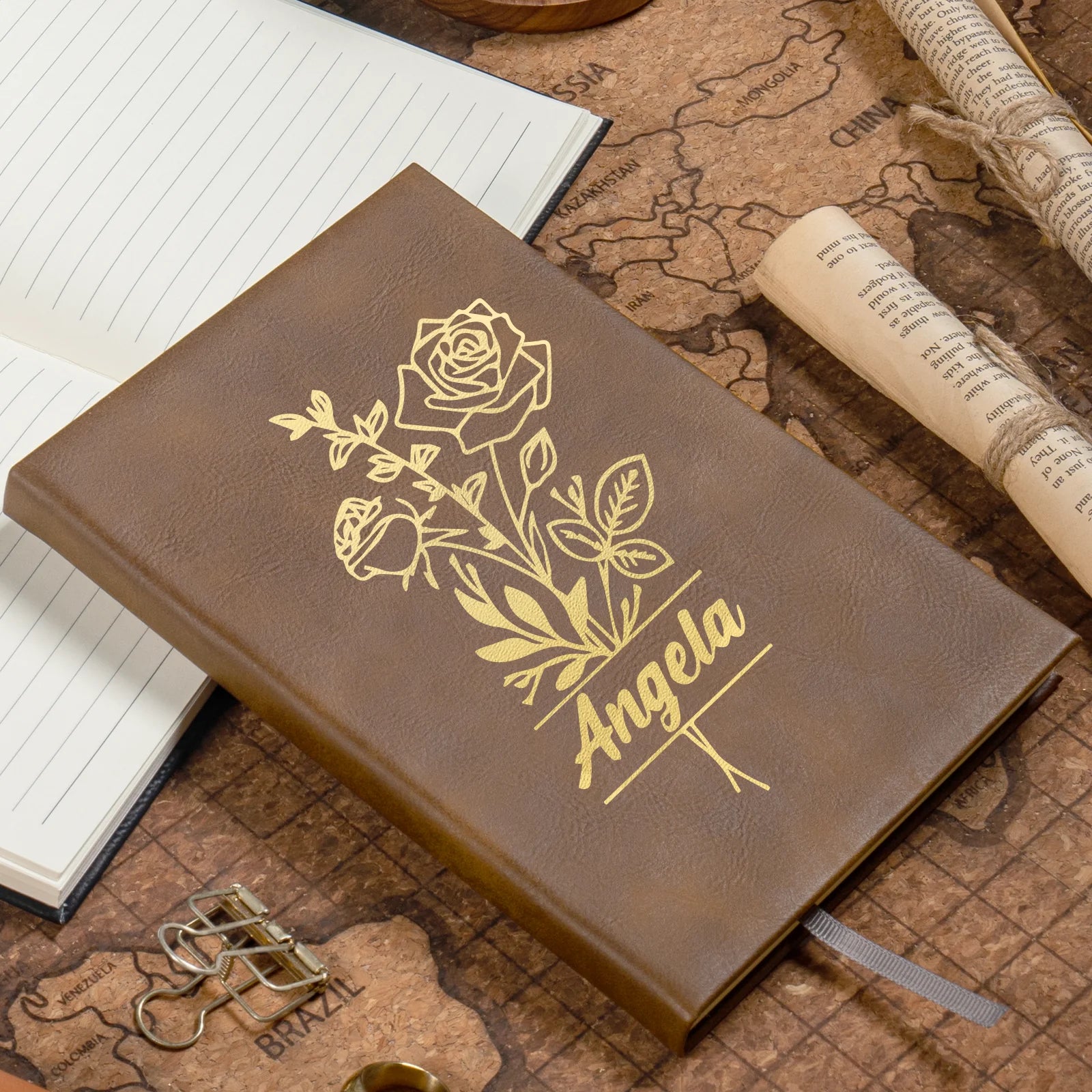 A5 Leather Notebook
