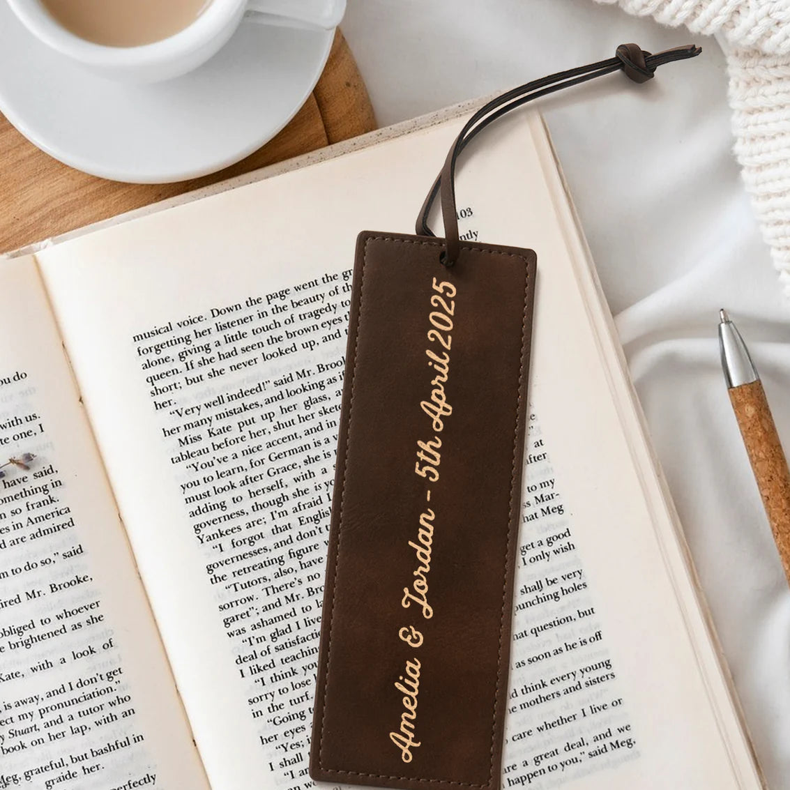 Leather Bookmark