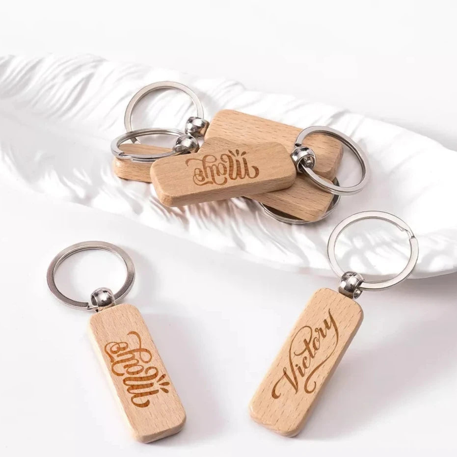Wooden Keychain