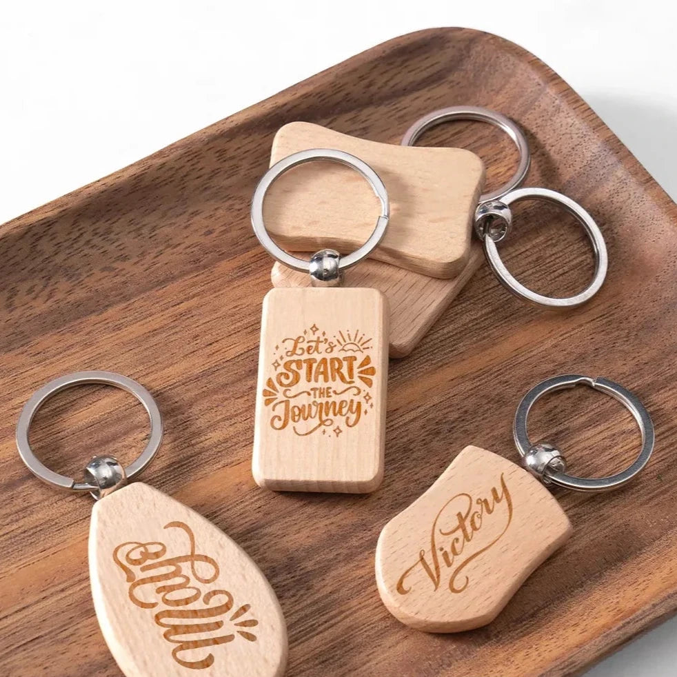 Wooden Keychain
