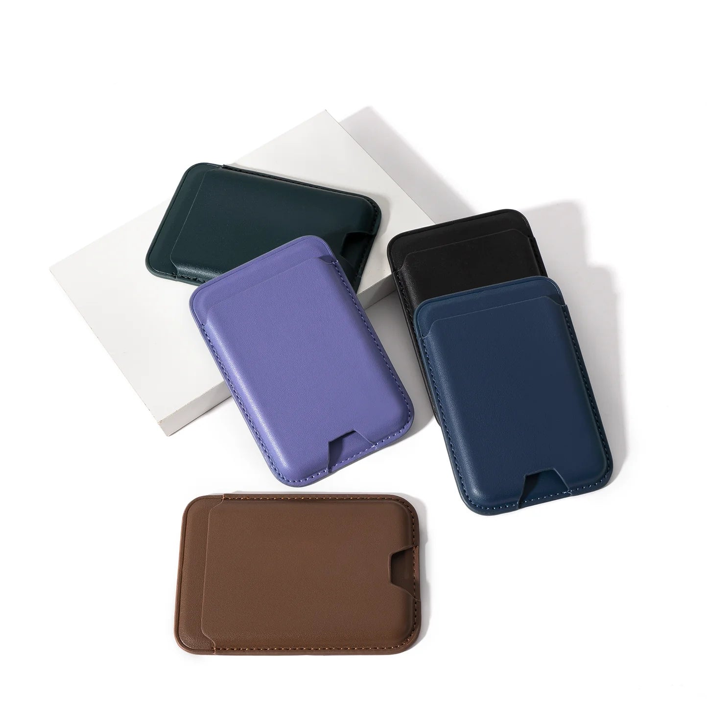 Leather Magnetic Phone Wallet